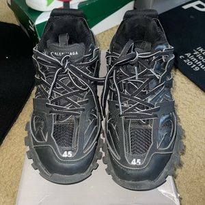 Balenciaga track runner black size 11